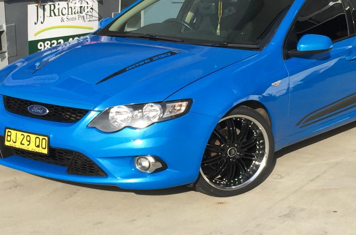 FORD FALCON AU FG PHANTOM BLACK MACHINED LIP